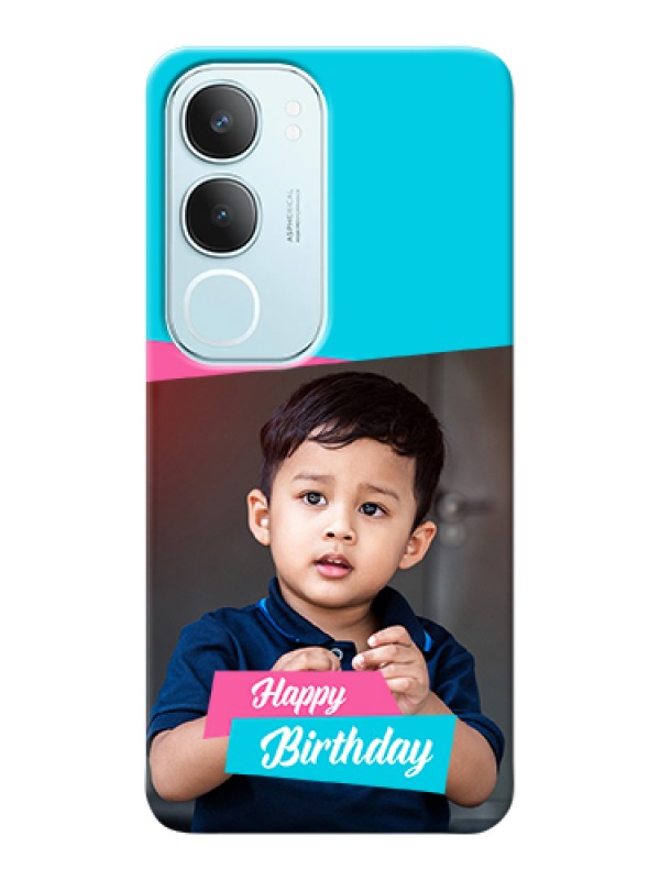 Custom Vivo Y29 5G Custom Hard Phone Case - Image Holder With 2 Color Design