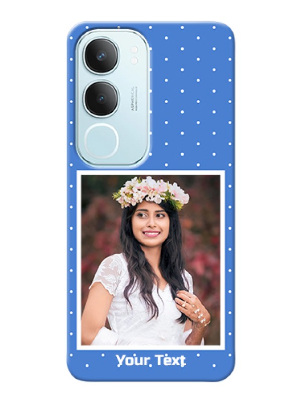 Custom Vivo Y29 5G Custom Hard Phone Case - Polka Dots Design