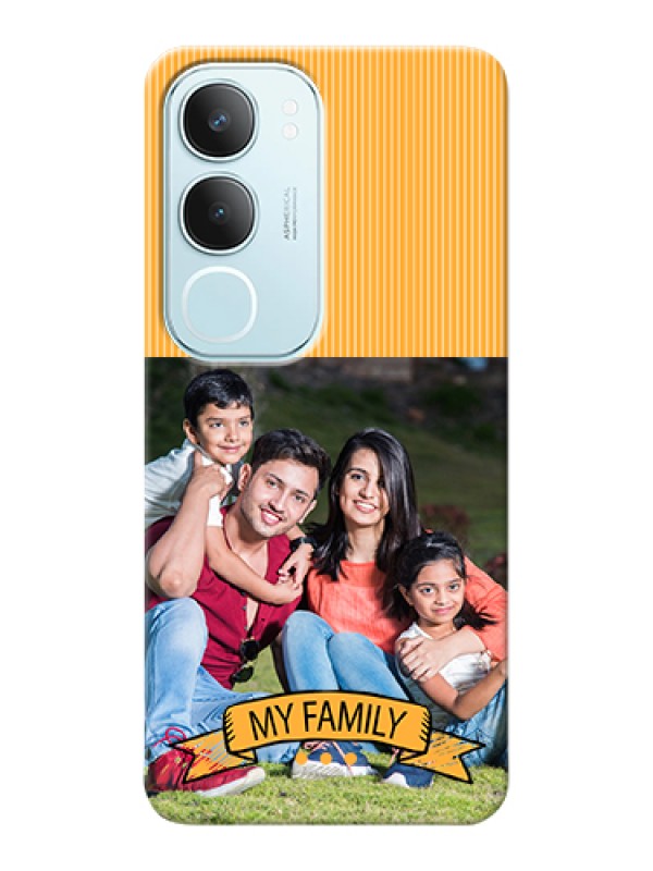 Custom Vivo Y29 5G Custom Hard Phone Case - My Family Design