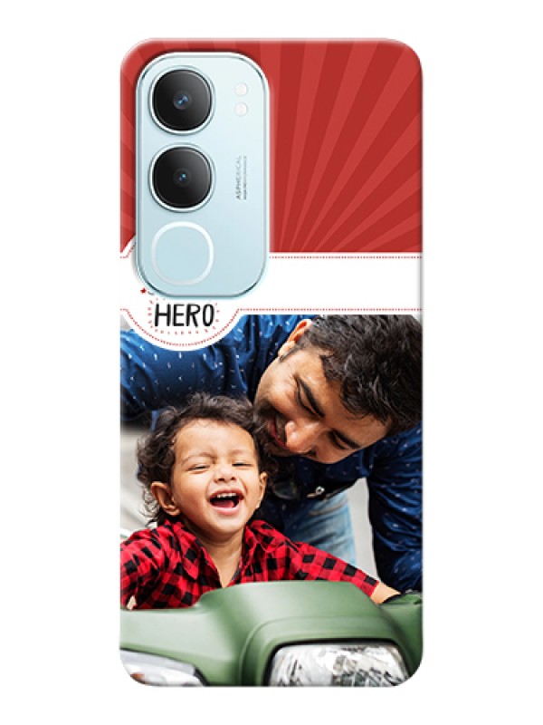 Custom Vivo Y29 5G Custom Hard Phone Case - My Dad Hero Design