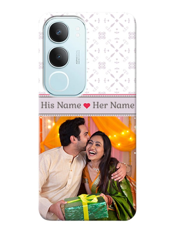 Custom Vivo Y29 5G Custom Hard Phone Case - With Photo And Ethnic Design