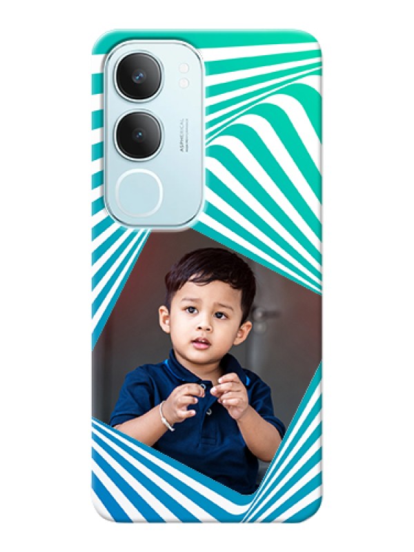 Custom Vivo Y29 5G Custom Hard Phone Case - Abstract Spiral Design