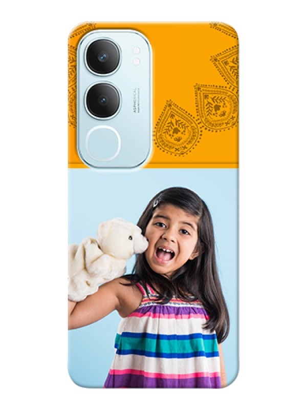 Custom Vivo Y29 5G Custom Hard Phone Case - Photo Wedding Design