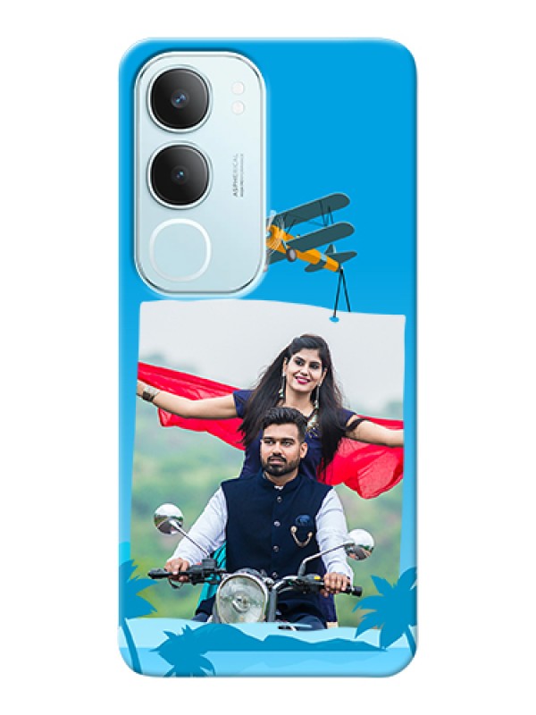 Custom Vivo Y29 5G Custom Hard Phone Case - Traveller Design