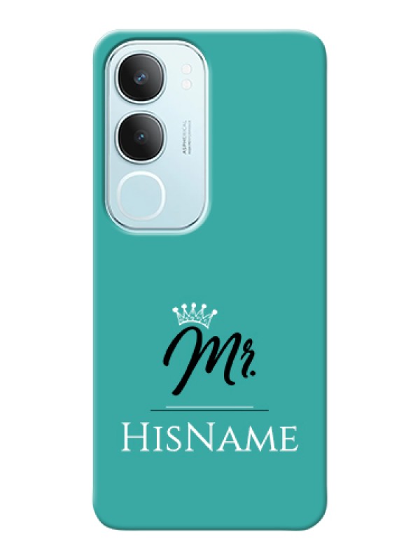 Custom Vivo Y29 5G Custom Hard Phone Case - Mr With Name Design