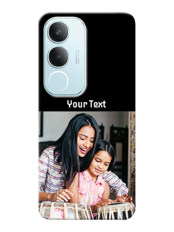 Custom Vivo Y29 5G Custom Hard Phone Case - Photo With Name Design