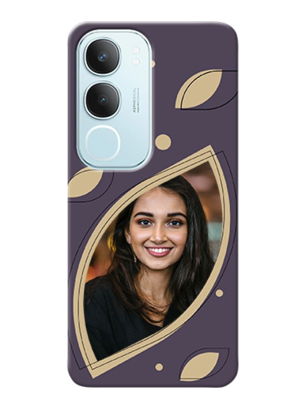 Custom Vivo Y29 5G Custom Hard Phone Case - Falling Leaf Design