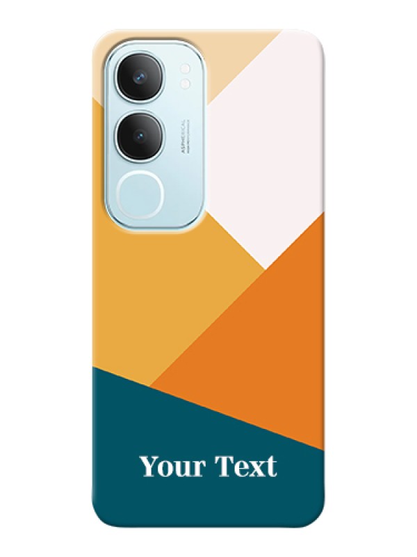 Custom Vivo Y29 5G Custom Hard Phone Case - Stacked Multi - Colour Design
