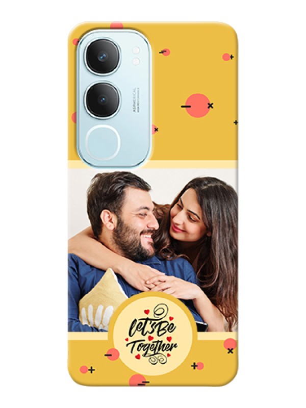 Custom Vivo Y29 5G Custom Hard Phone Case - Lets Be Together Design