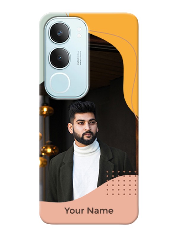 Custom Vivo Y29 5G Custom Hard Phone Case - Tri - Coloured Overlay Design