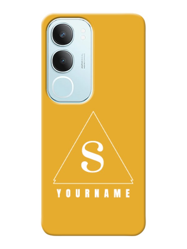 Custom Vivo Y29 5G Custom Hard Phone Case - Simple Triangle Design