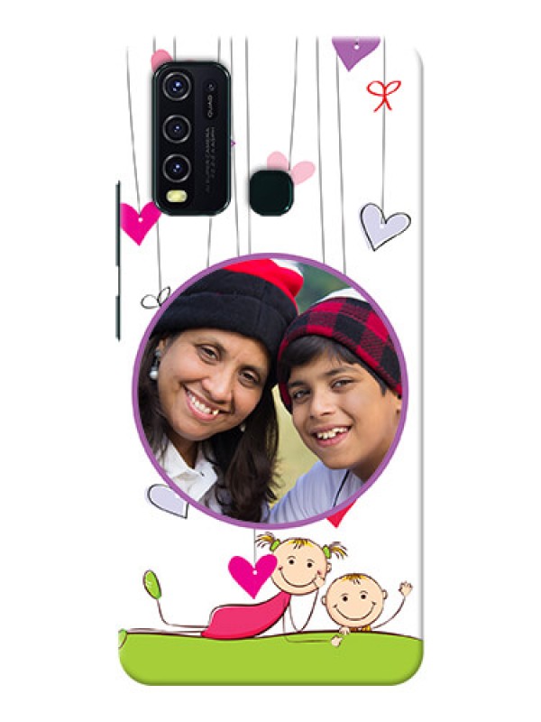 Custom Vivo Y30 Mobile Cases: Cute Kids Phone Case Design