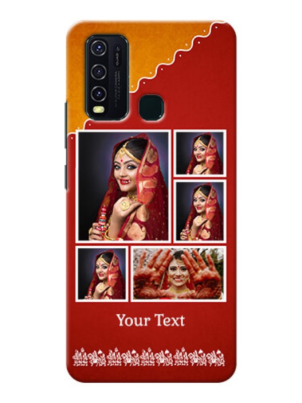 Custom Vivo Y30 customized phone cases: Wedding Pic Upload Design