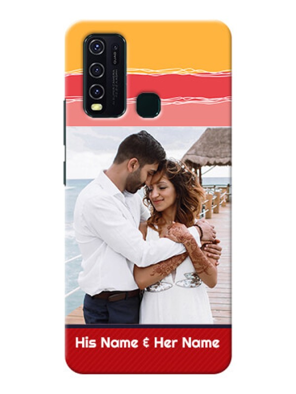 Custom Vivo Y30 custom mobile phone covers: Colorful Case Design