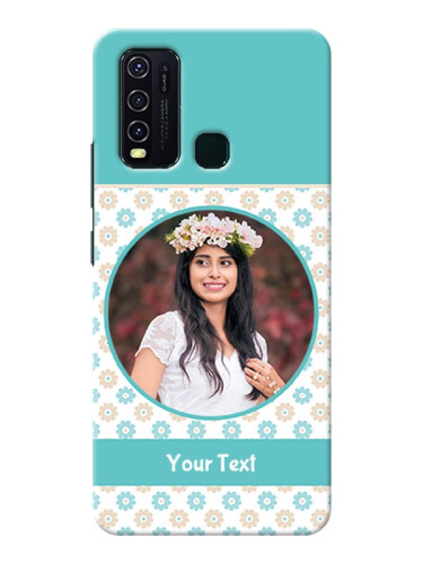 Custom Vivo Y30 Custom Mobile Back Covers: Beautiful Flowers Design