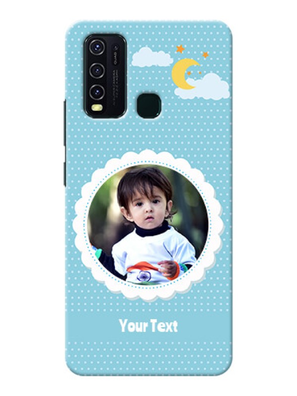 Custom Vivo Y30 mobile cases online: violet Pattern Design