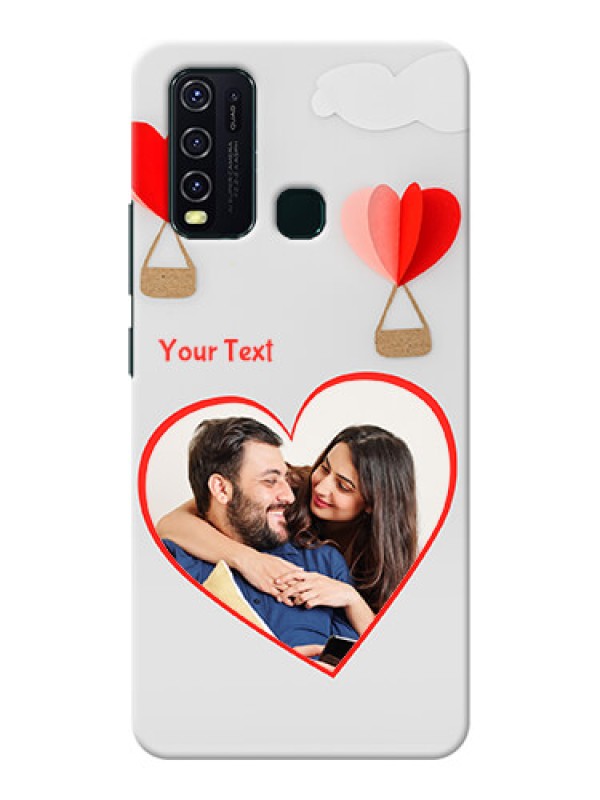 Custom Vivo Y30 Phone Covers: Parachute Love Design