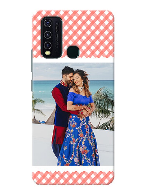 Custom Vivo Y30 custom mobile cases: Pink Pattern Design