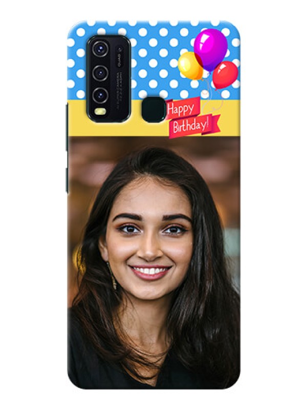 Custom Vivo Y30 custom mobile back covers: Happy Birthday Design