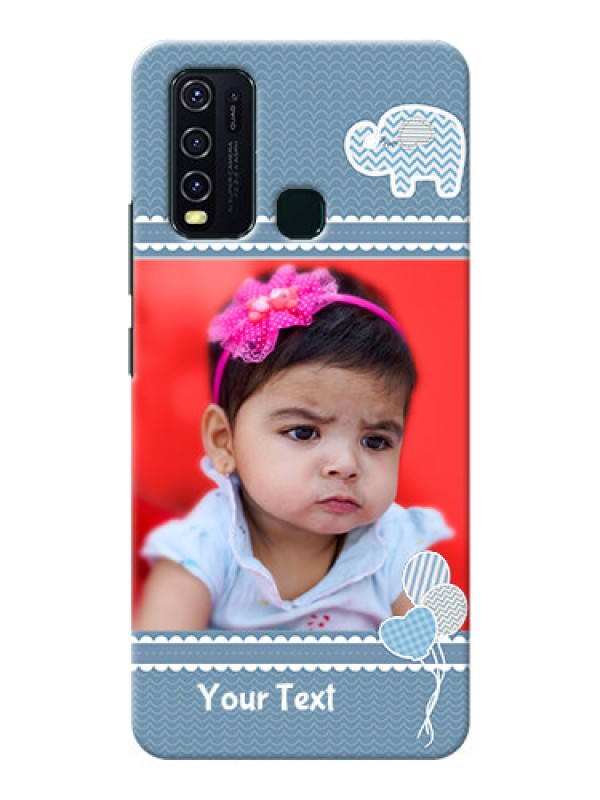 Custom Vivo Y30 Custom Phone Covers with Kids Pattern Design
