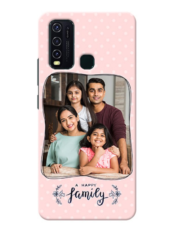 Custom Vivo Y30 Personalized Phone Cases: Family with Dots Design
