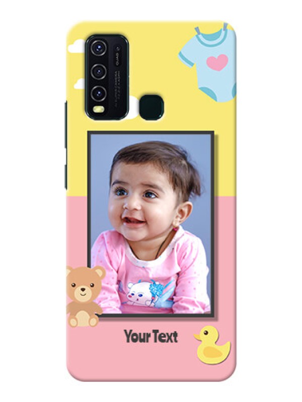 Custom Vivo Y30 Back Covers: Kids 2 Color Design