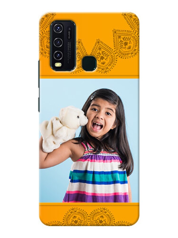 Custom Vivo Y30 custom mobile back covers: Photo Wedding Design 