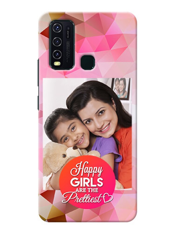 Custom Vivo Y30 Personalized Phone Covers: Abstract Triangle Design