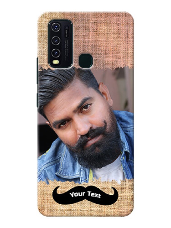 Custom Vivo Y30 Mobile Back Covers Online with Texture Design