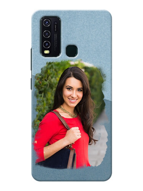 Custom Vivo Y30 custom mobile phone covers: Grunge Line Art Design