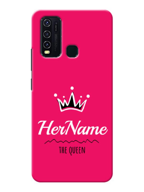 Custom Vivo Y30 Queen Phone Case with Name