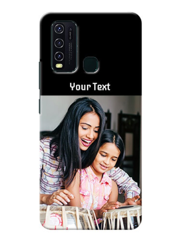 Custom Vivo Y30 Photo with Name on Phone Case