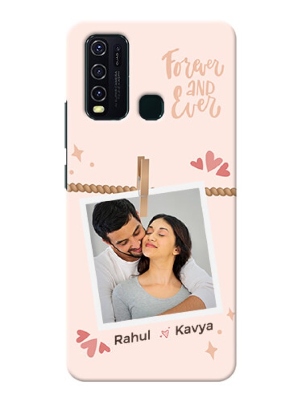 Custom Vivo Y30 Phone Back Covers: Forever and ever love Design