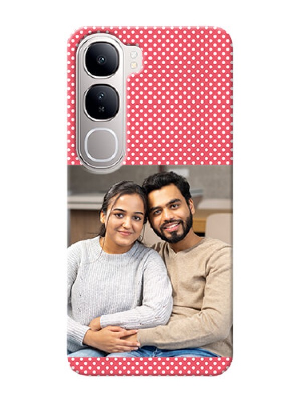 Custom Vivo Y300 5G Custom Mobile Case with White Dotted Design