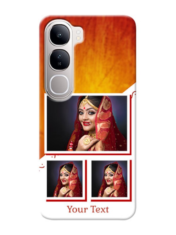 Custom Vivo Y300 5G Personalised Phone Cases: Wedding Memories Design