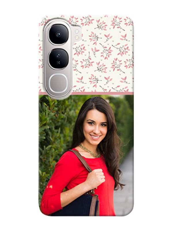 Custom Vivo Y300 5G Back Covers: Premium Floral Design