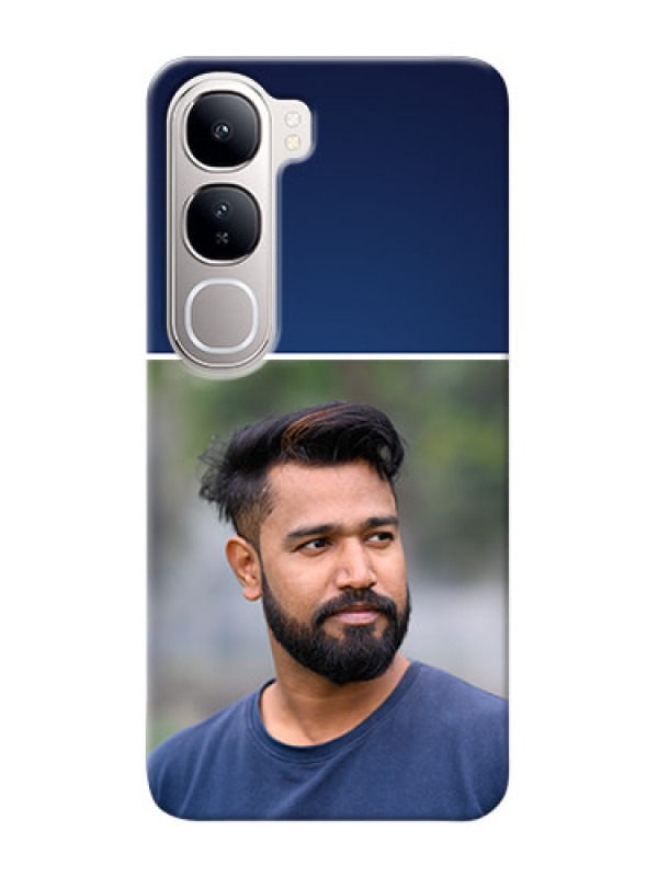 Custom Vivo Y300 5G Mobile Cases: Simple Royal Blue Design