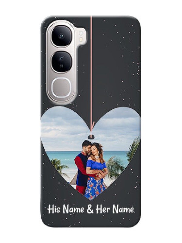 Custom Vivo Y300 5G custom phone cases: Hanging Heart Design