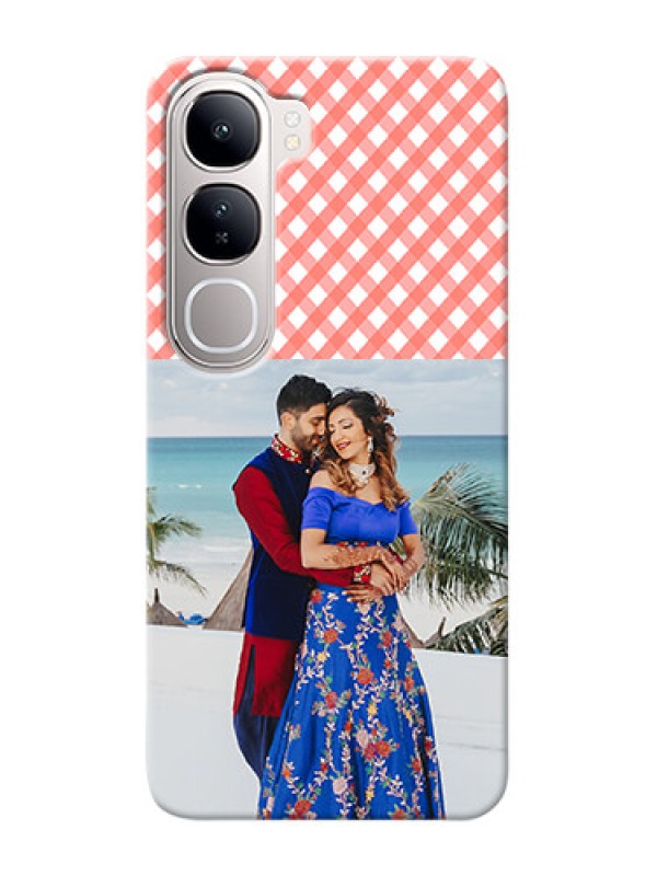 Custom Vivo Y300 5G custom mobile cases: Pink Pattern Design