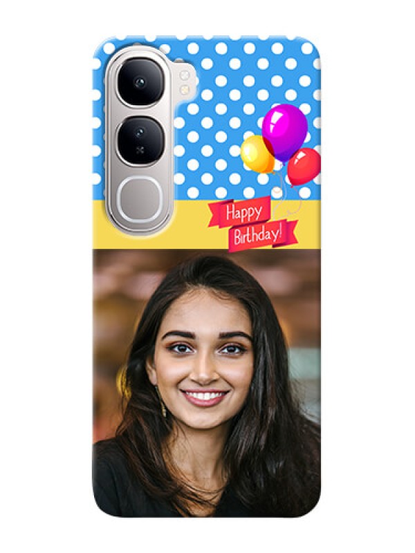 Custom Vivo Y300 5G custom mobile back covers: Happy Birthday Design