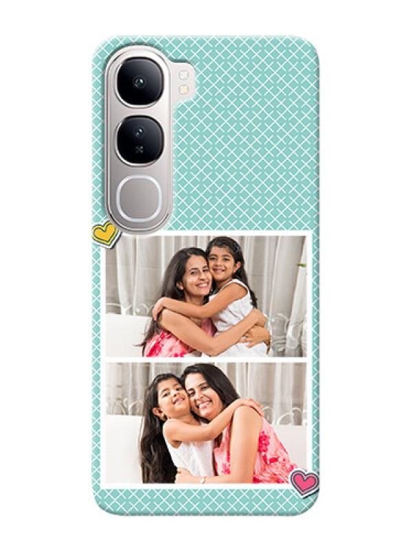 Custom Vivo Y300 5G Custom Phone Cases: 2 Image Holder with Pattern Design