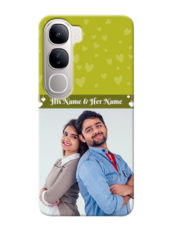 Custom Vivo Y300 5G custom mobile covers: You And Me Heart Design