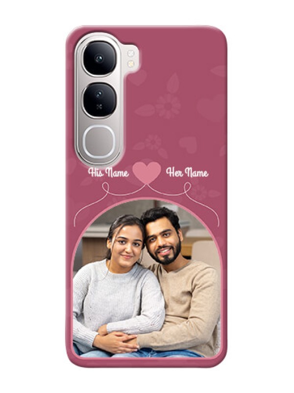 Custom Vivo Y300 5G mobile phone covers: Love Floral Design