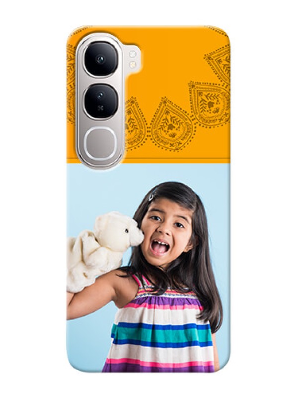 Custom Vivo Y300 5G custom mobile back covers: Photo Wedding Design