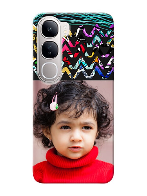 Custom Vivo Y300 5G personalized phone covers: Neon Abstract Design