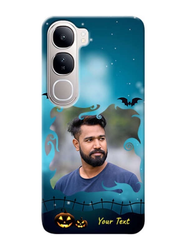 Custom Vivo Y300 5G Personalised Phone Cases: Halloween frame design