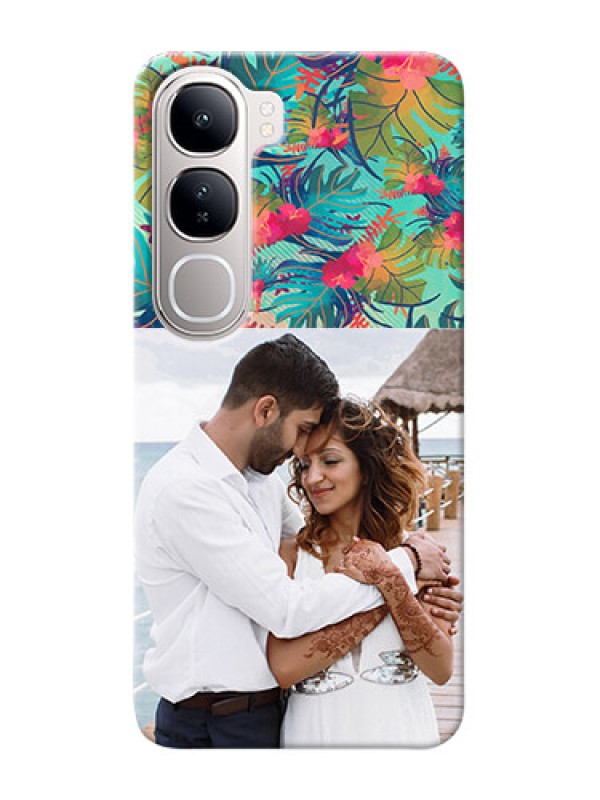 Custom Vivo Y300 5G Personalized Phone Cases: Watercolor Floral Design