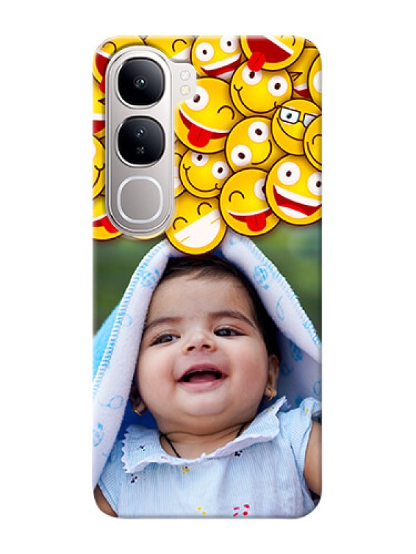 Custom Vivo Y300 5G Custom Phone Cases with Smiley Emoji Design