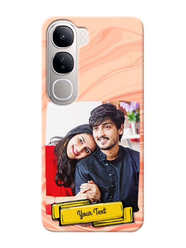 Custom Vivo Y300 5G Customized Phone Cases: Marble Texture Design