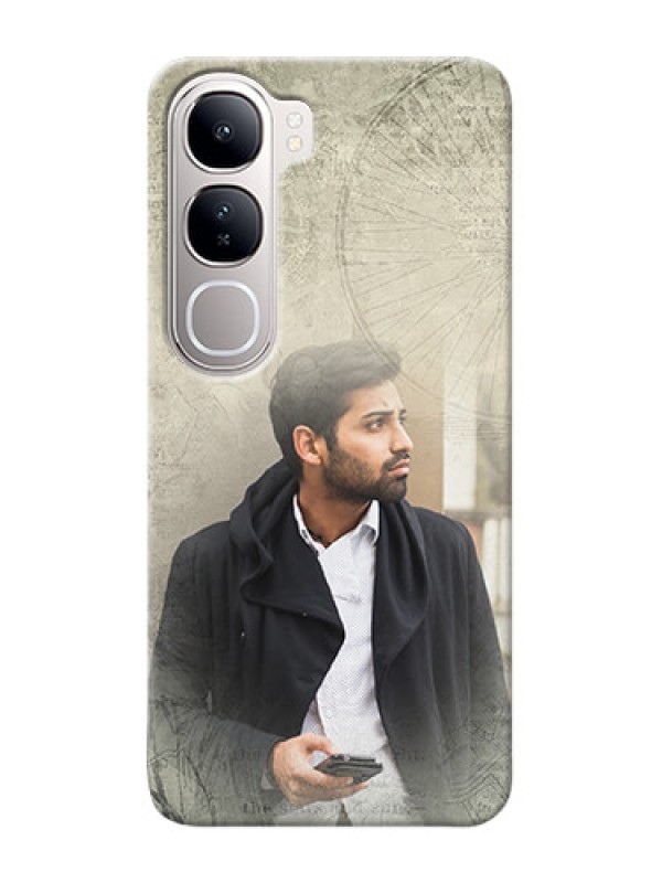 Custom Vivo Y300 5G custom mobile back covers with vintage design